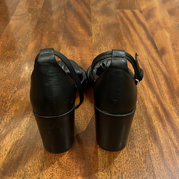 Rebecca Minkoff black chunky heel sandals - Picture 4 of 4